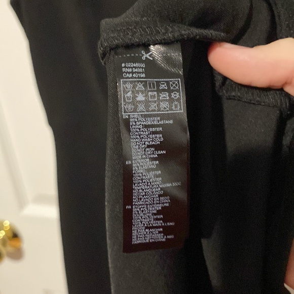 Forever 21 A Line Black Dress with Lace Up Back Plus Size 3x - Picture 5 of 5